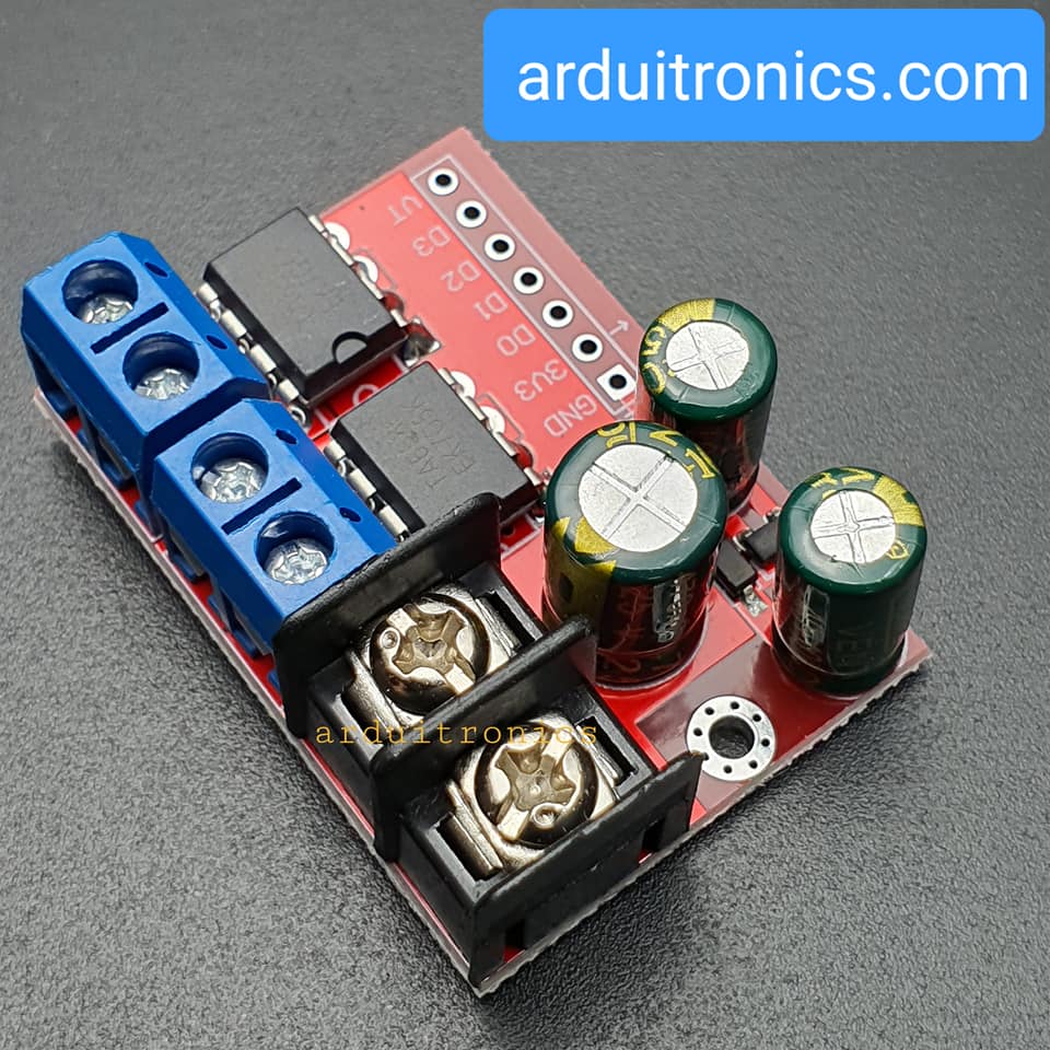 Motor Driver PWM dual DC motor 5A super L298N โมดูลขับมอเตอร์แบบ PWM 3-14V 5A