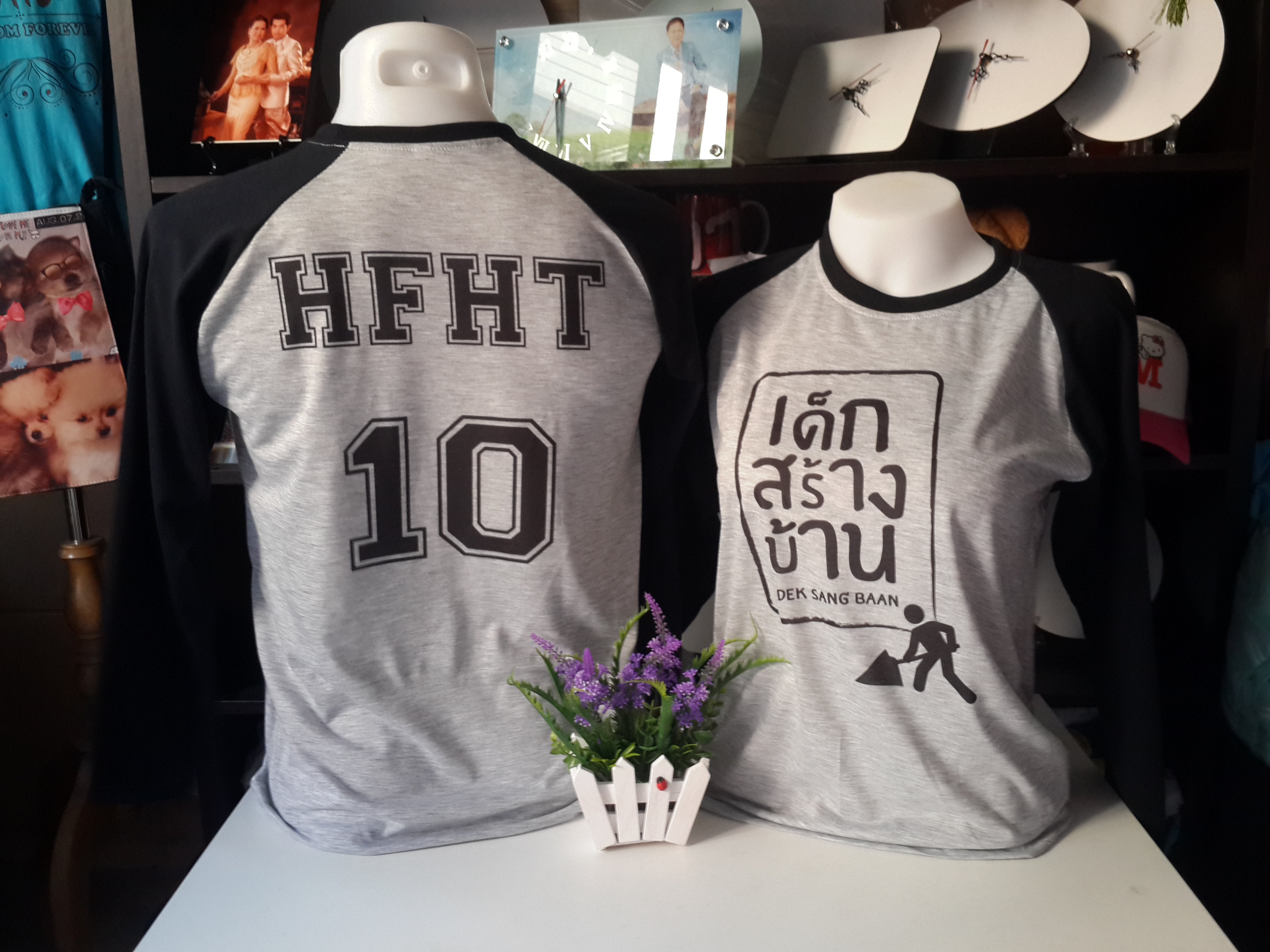 เสื้อยืดพิมพ์ลาย ผ้า TK 100% เนื้อหนา นุ่ม แบบ Supersoft รับประกันเนื้อผ้า