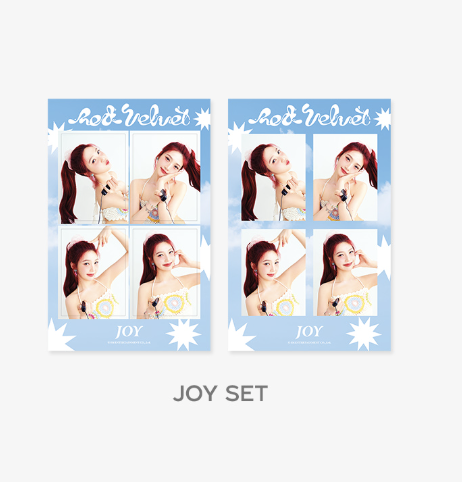 Red Velvet -2025 SM SEASON'S GREETINGS MD -4Cut Photo set - yeri