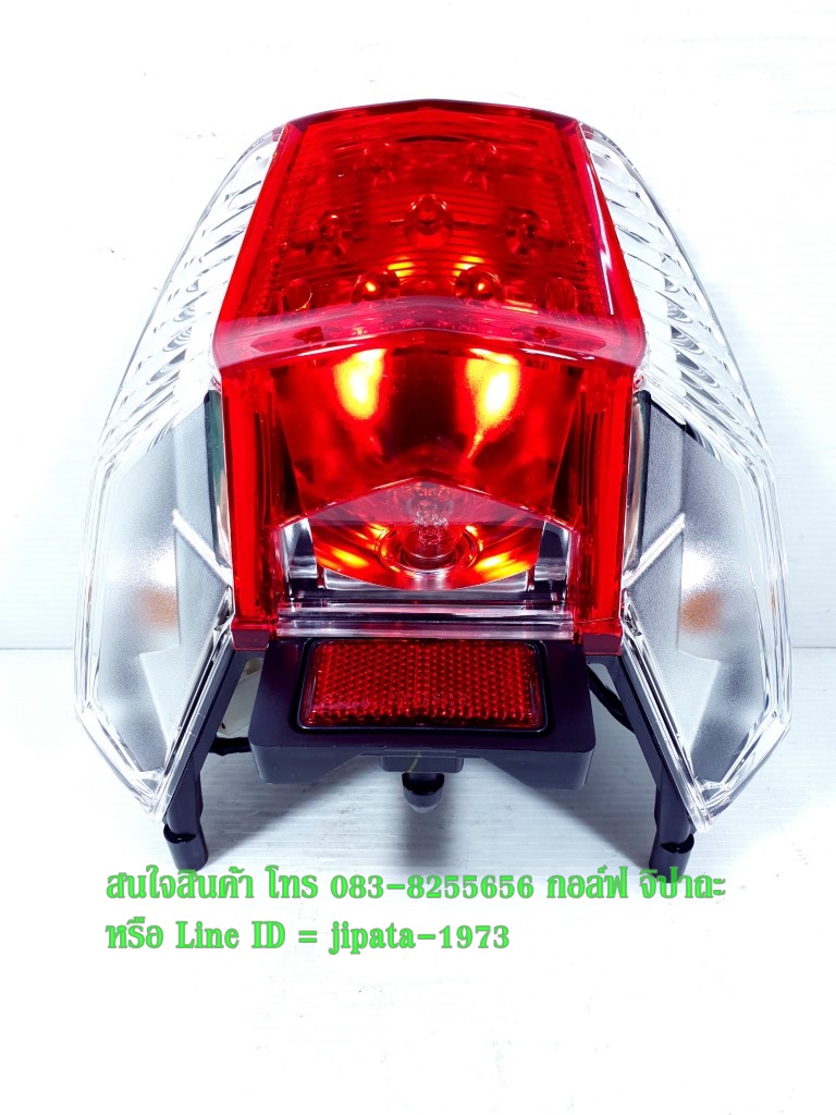 (Wave 125) ชุดไฟท้าย Honda Wave 125 i ปี 2005 ไฟเลี้ยวบังลม แท้