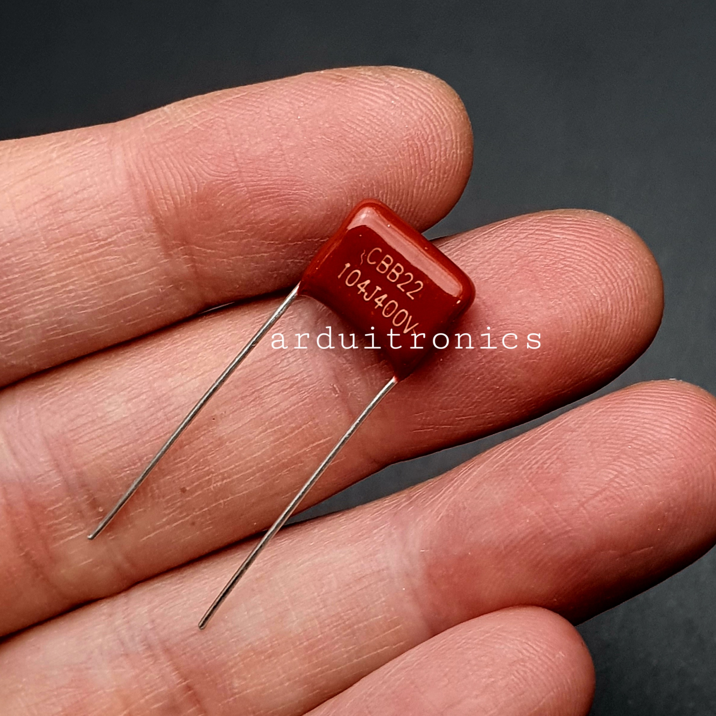 ตัวเก็บประจุ 0.1UF capacitor 0.1uf 400V (1 ชิ้น)