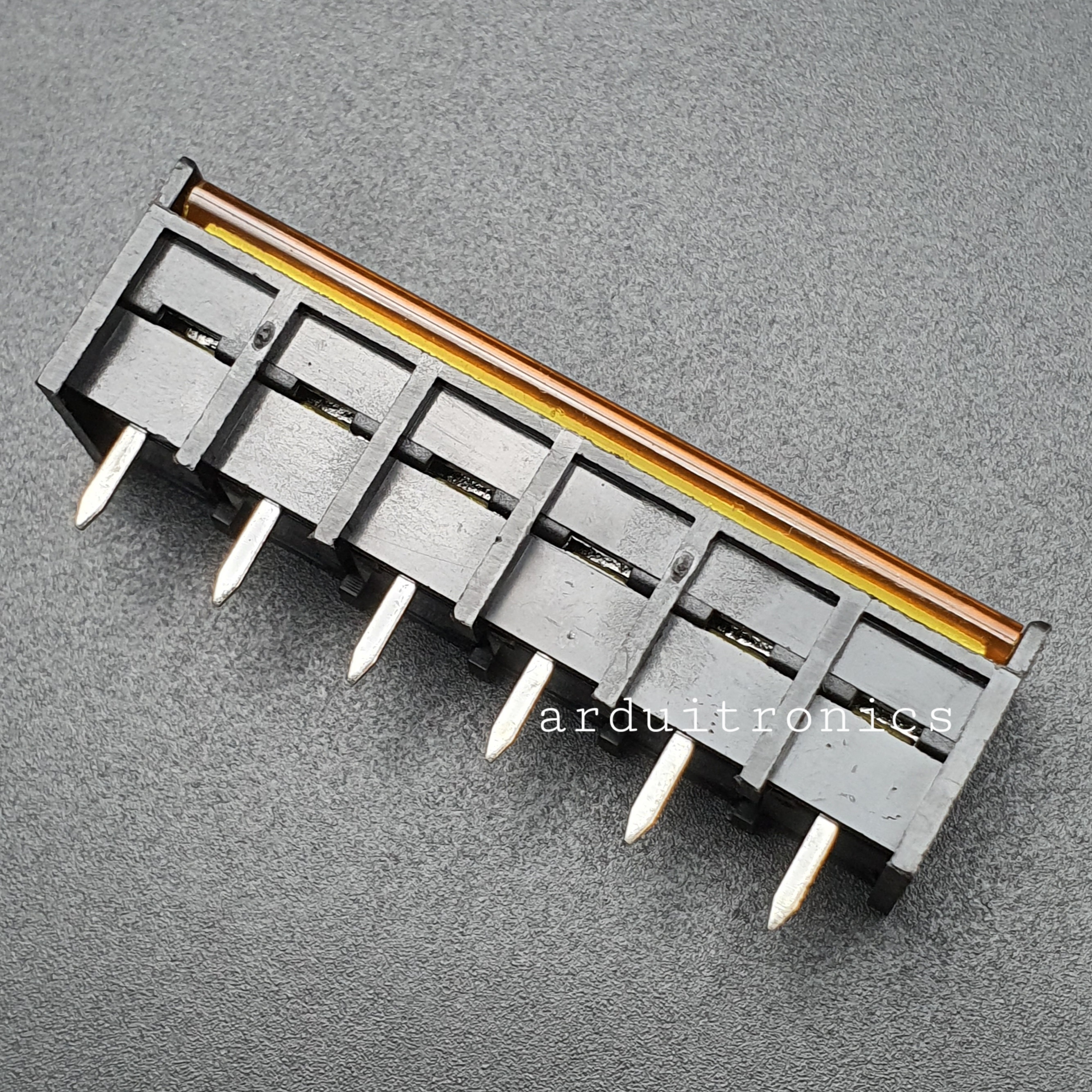 ขั้วต่อ Terminal Block HB-9500 (25A) แบบ 6 ช่อง แบบมีฝาครอบ