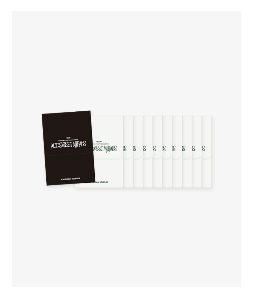 TXT(TOMORROW X TOGETHER) -TOMORROW X TOGETHER WORLD TOUR <ACT : SWEET MIRAGE> official merch -Mini Photo Card Set