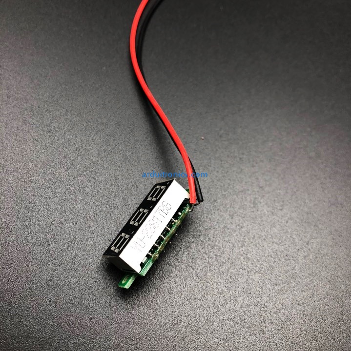 0.28" Digital DC volt meter 2.4-30V โวลต์มิเตอร์ 2.4-30V ขนาด 0.28 นิ้ว (สีเขียว)