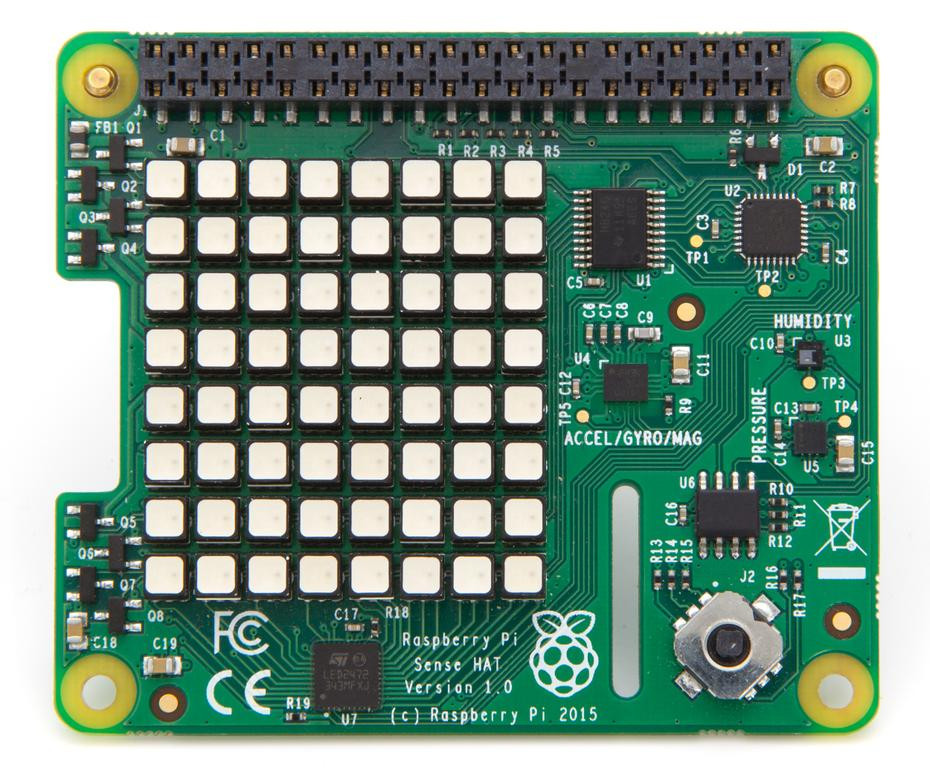 Raspberry Pi Sense Hat (for RPI 4/3/2 Model B / A+/ B+)