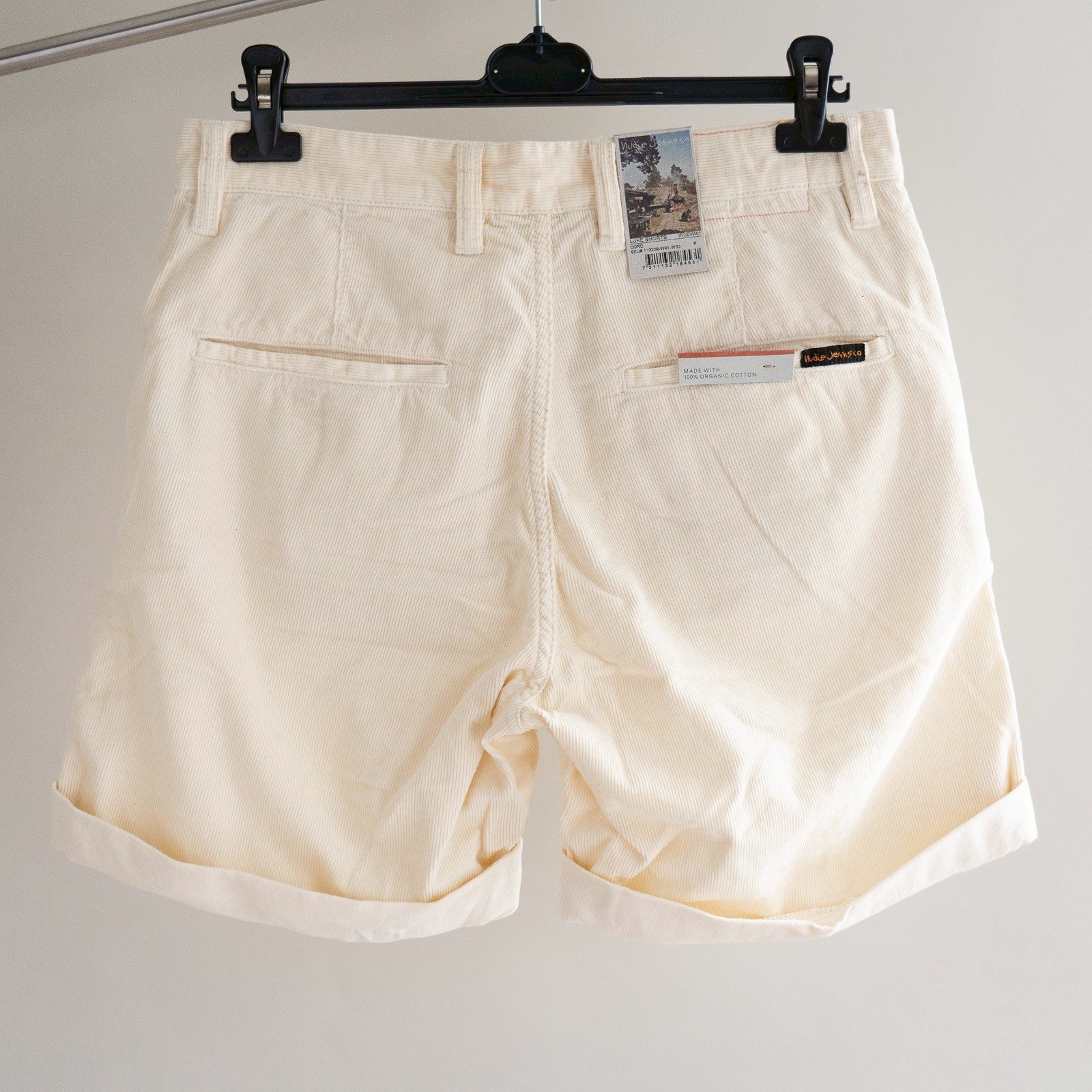 Luke Shorts Cord – สี Dusty White