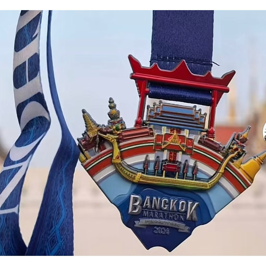 เหรียญรางวัล เหรียญวิ่ง 10 KM Bangkok Marathon ครั้งที่ 35 ประจำปี 2024