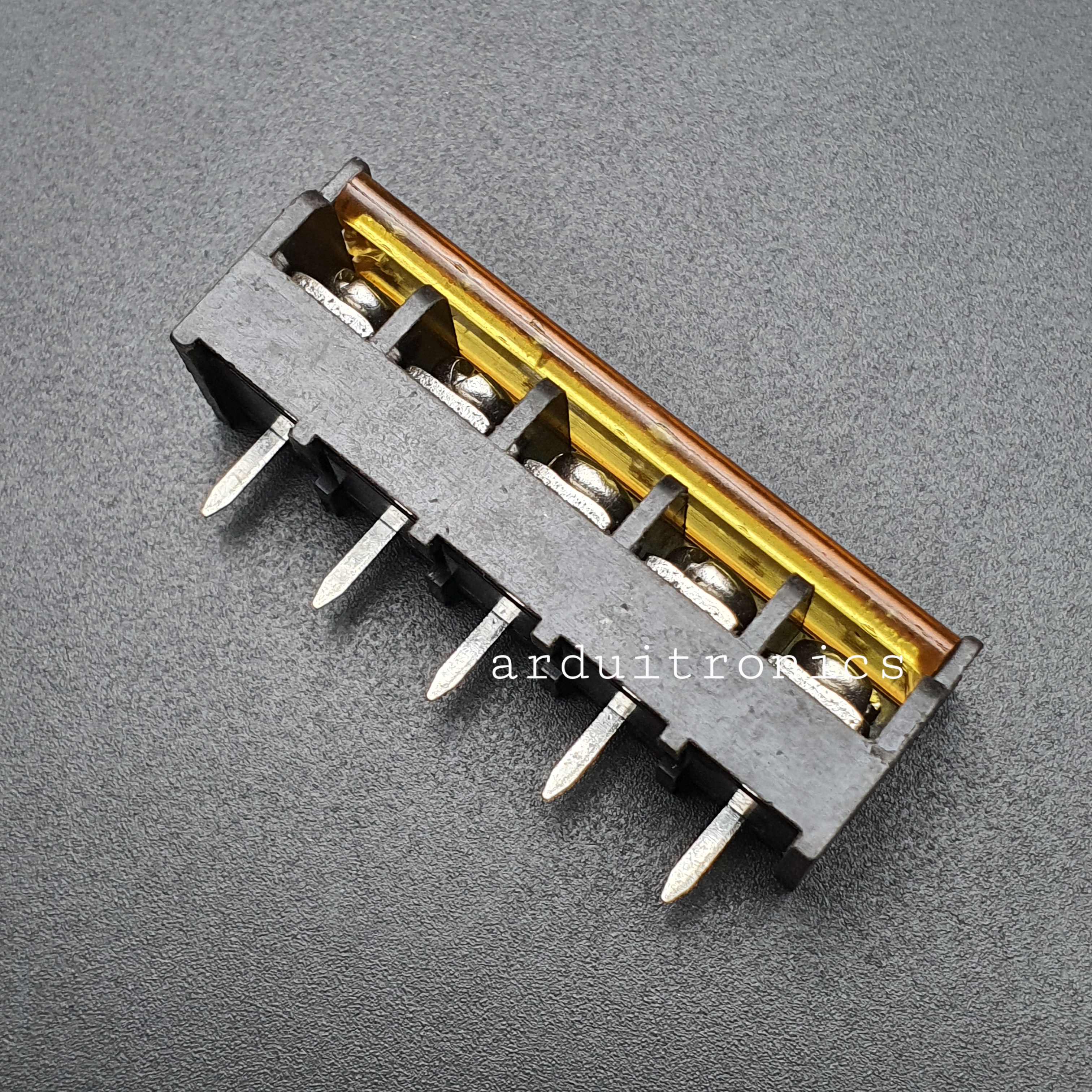 ขั้วต่อ Terminal Block HB-9500 (25A) แบบ 5 ช่อง แบบมีฝาครอบ