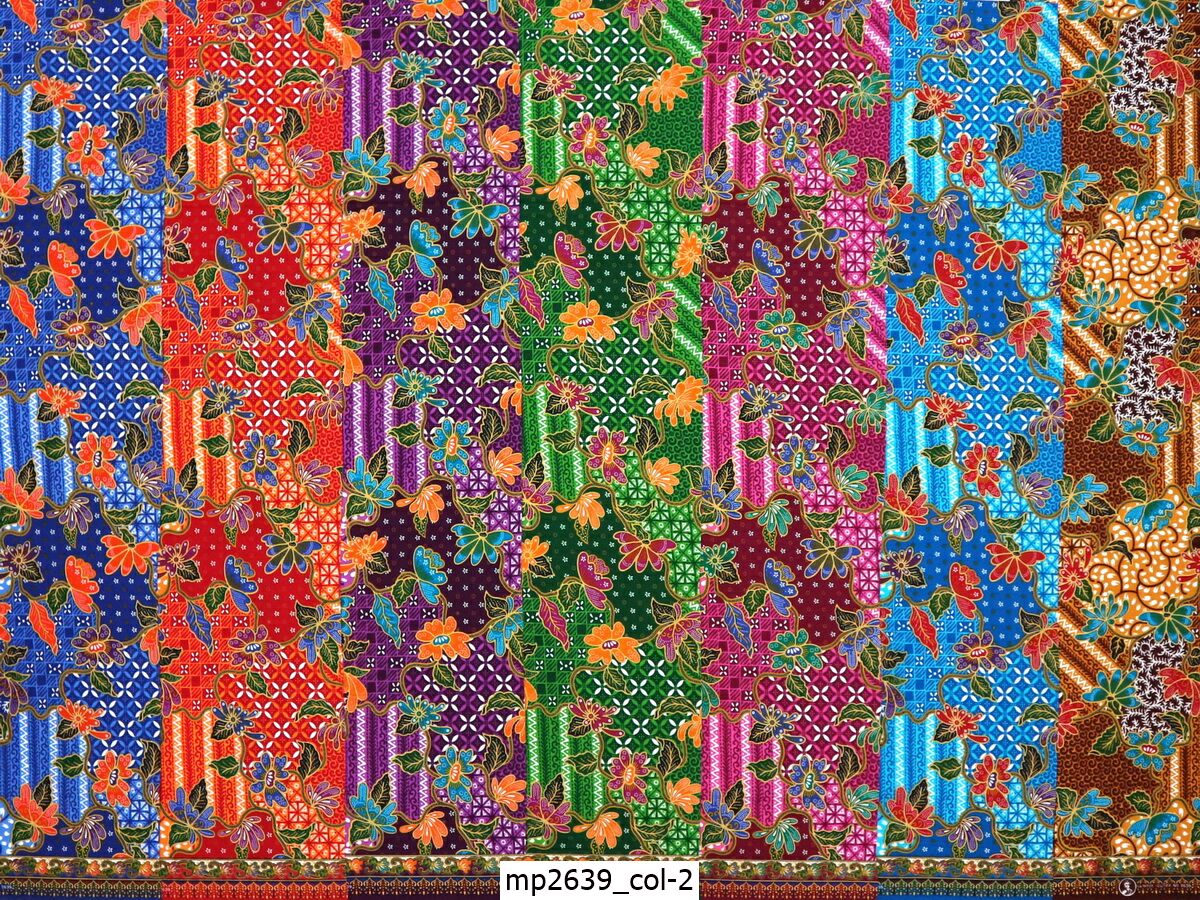 [D-MP2639] ผ้าถุงแม่พลอย 1.8เมตร เย็บพร้อมนุ่ง คอตต้อน 100%