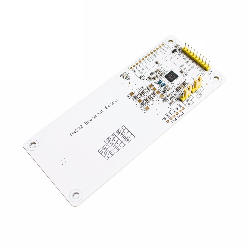 RFID / NFC Module (PN532) - White PCB + Free 1 Tag (M1) and 1 Card (S50)