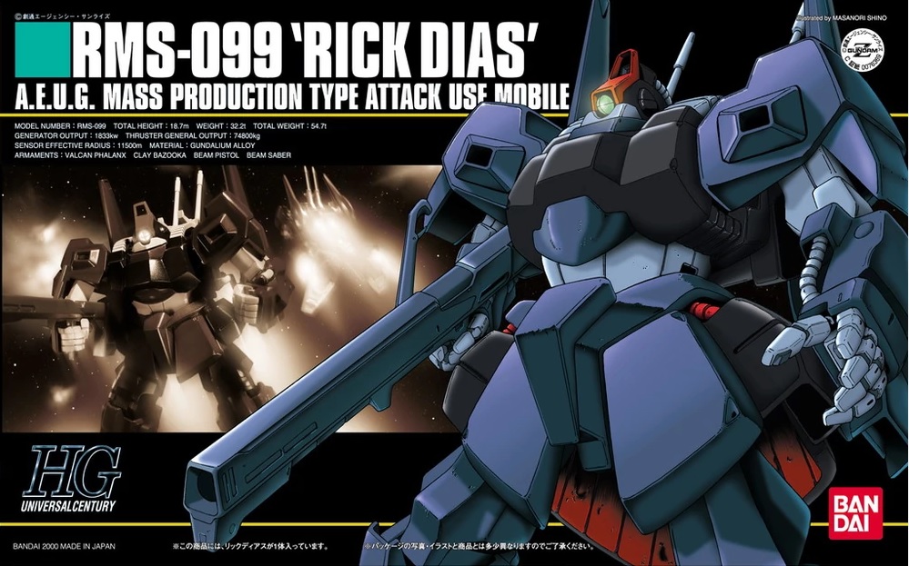 HGUC 1/144 RMS-099 Rick Dias
