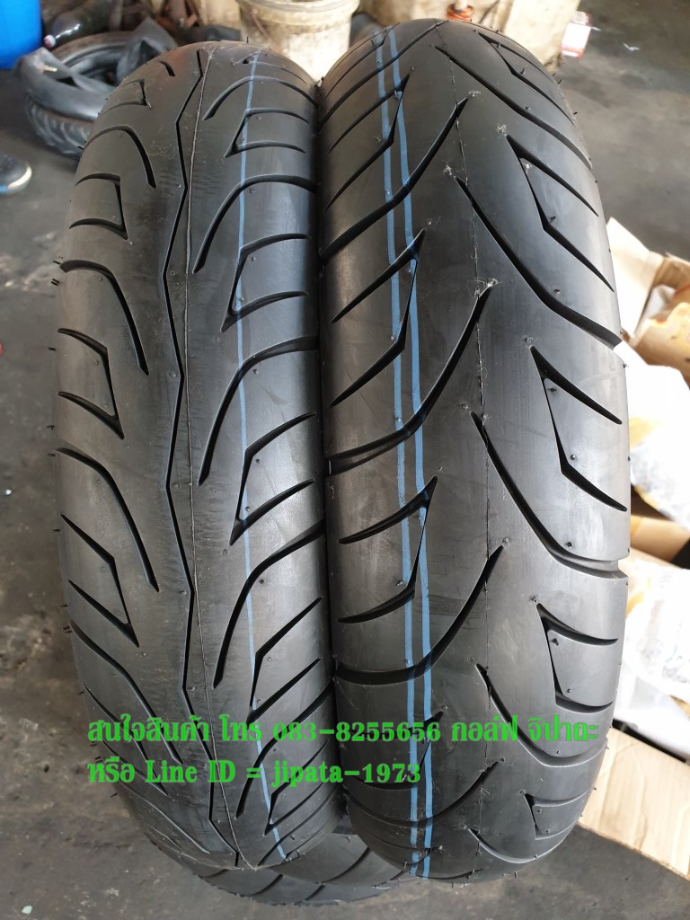 ยางนอก ยี่ห้อ Vee Rubber ติดรถ Honda Click 150 i ขนาดวงล้อ 14 นิ้ว