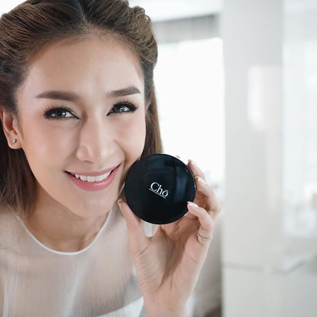 แป้ง Cho micro silk powder โช ไมโคร ซิลค์ แป้งผสมรองพื้น