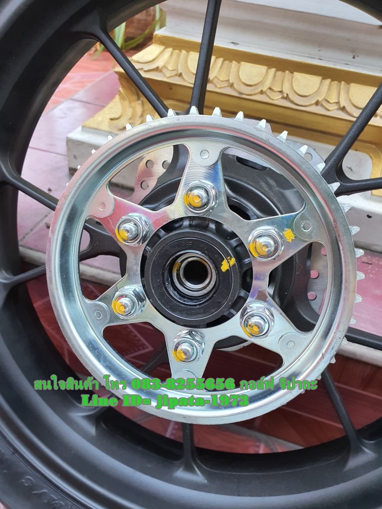 (CBR 150 i) ชุดวงล้อแม็กหลัง พร้อมยาง Hond CBR 150 i ปี 2019 แท้ (สินค้าตำหนิ)