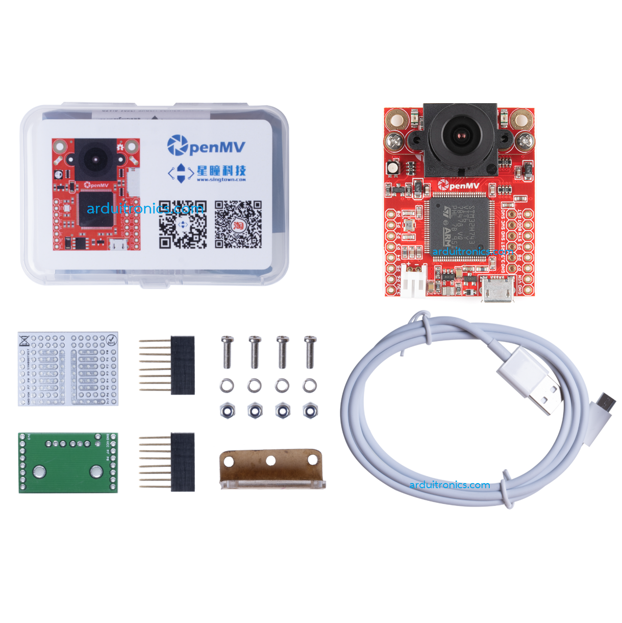 OpenMV4 H7 R2 Camera Kit (ชุดคิทพร้อมใช้)