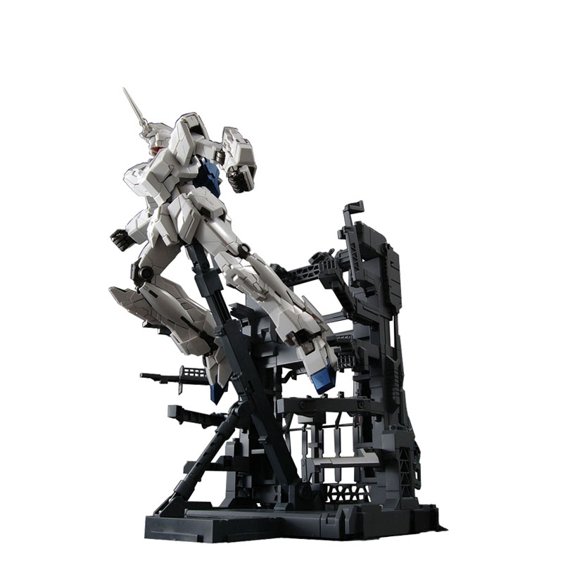 MG 1/100 RX-0 Unicorn Gundam HD Color + MS Cage