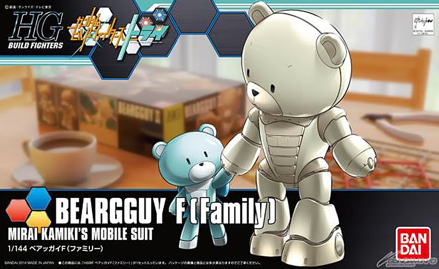 HGBF 1/144 Beargguy F (Family)