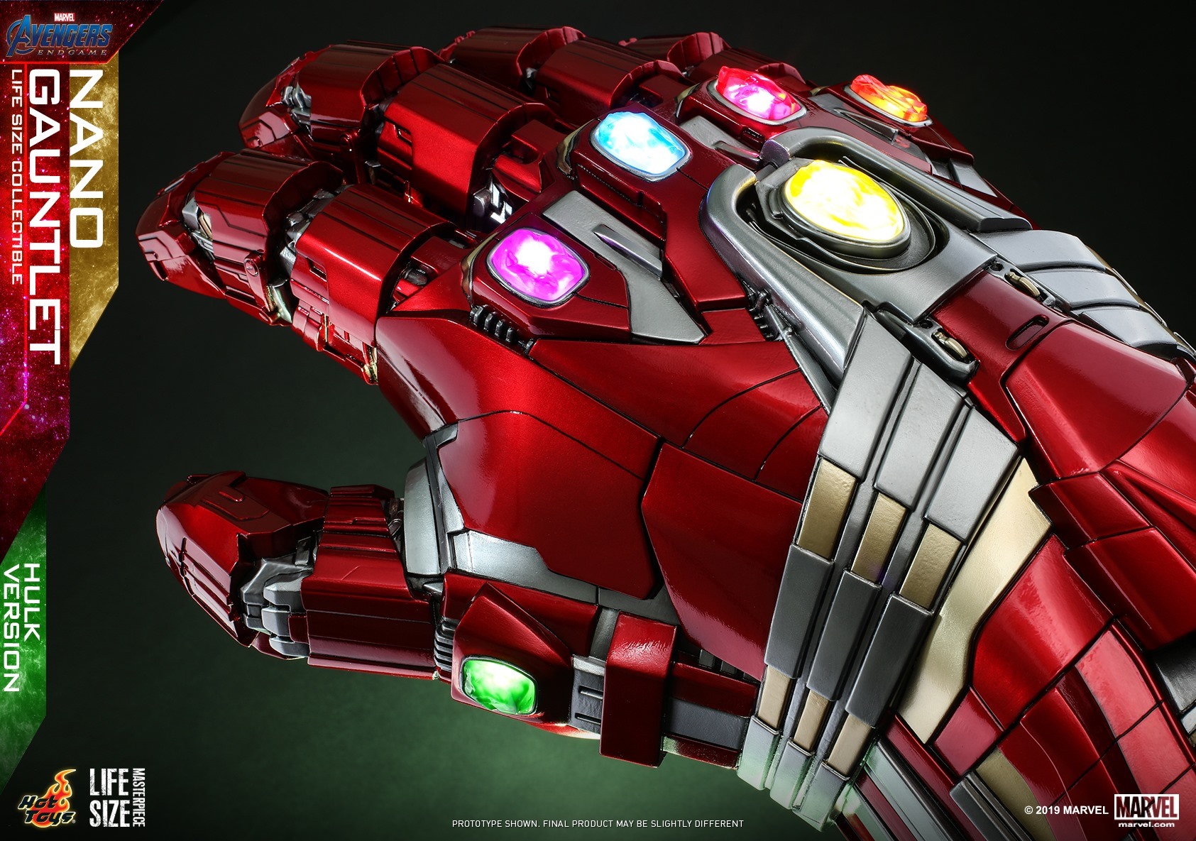 "Pre-Order" Nano Gauntlet: Avengers Endgame 1/1Scale (Hulk Version)