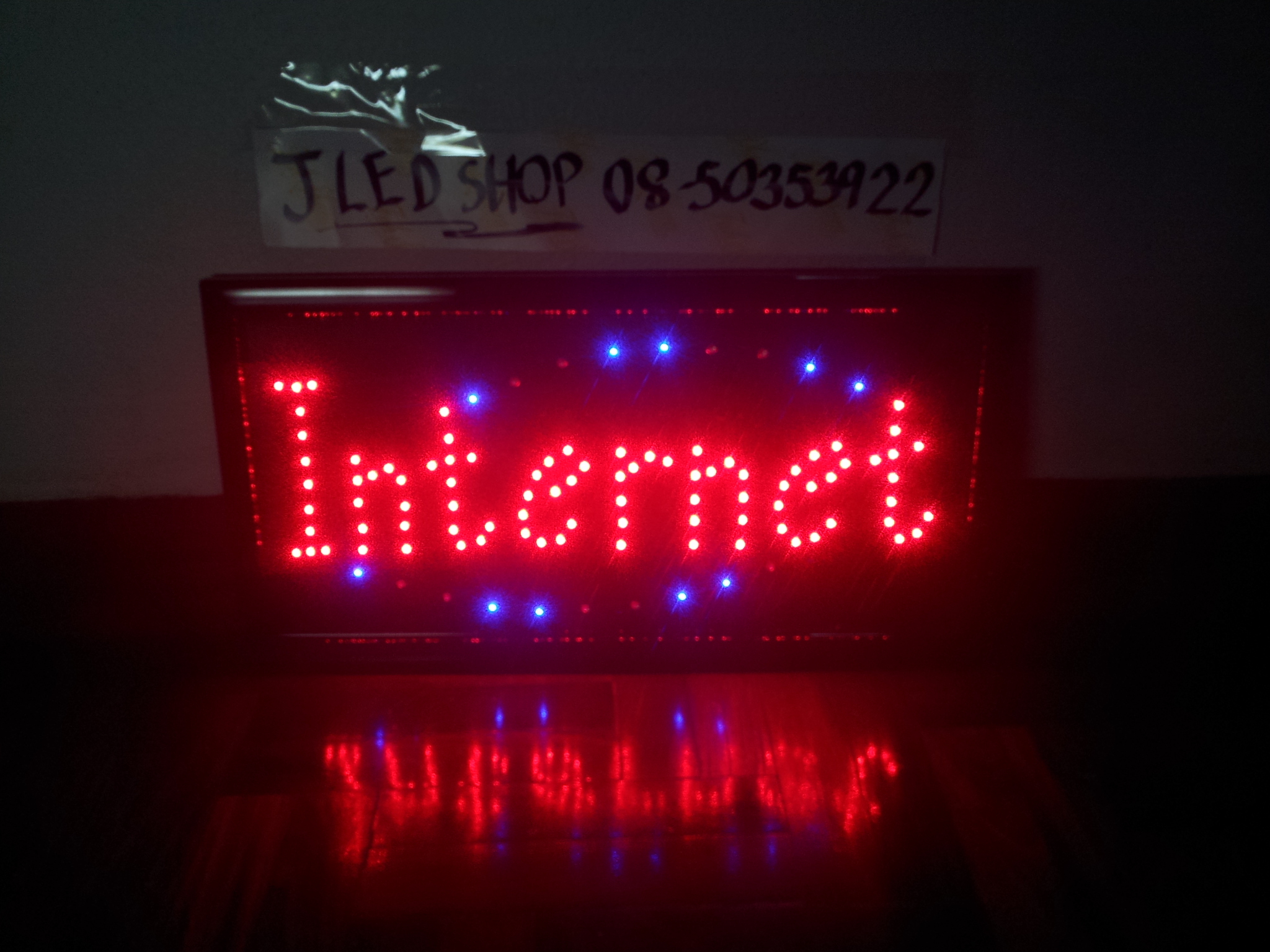 ป้ายไฟInternet กระพิบLED ป้ายไฟLEDแบบสำเร็จ
