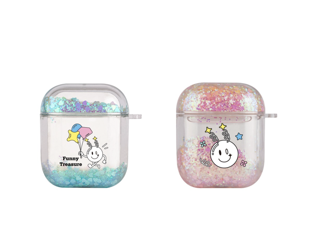 TREASURE -[TRADIT] TREASURE WORLD - AIRPODS GLITTER CASEระบุแบบที่ต้องการ