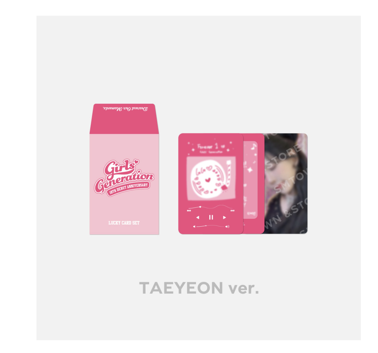 Girls' Generation -Lucky Card Set. แบบ Taeyeon