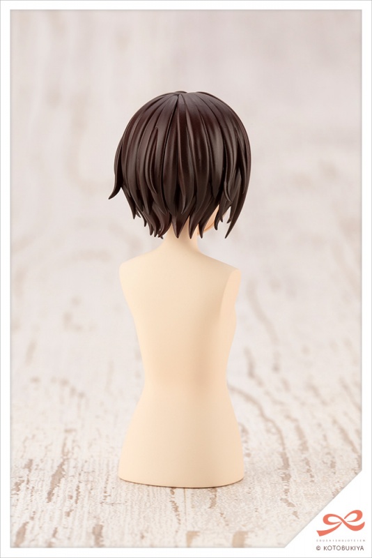 Kotobukiya Sousai Shojo Teien 1/10 After School Short Wig A [White & Chocolate Brown]