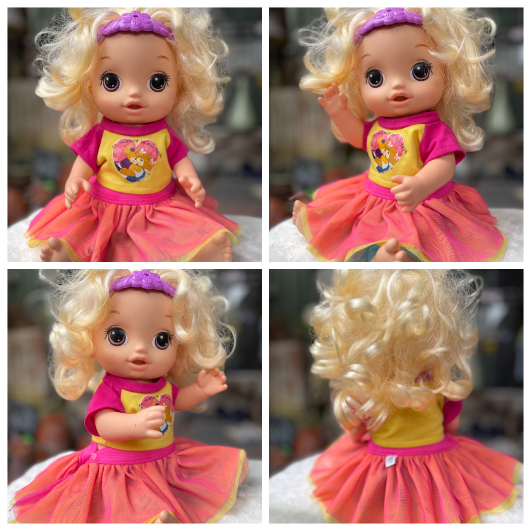 ตุ๊กตาเบบี้อไลฟ์ 12 นิ้ว Baby Alive ตุ๊กตาพูดได้ แขนขาขยับได้