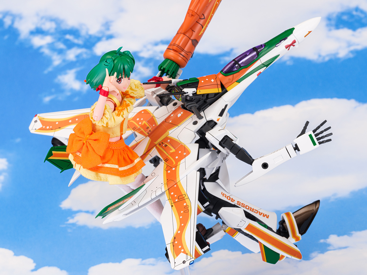 "Pre-Order" V.F.G. Macross F VF-25F Messiah Ranka Lee 40th Anniversary