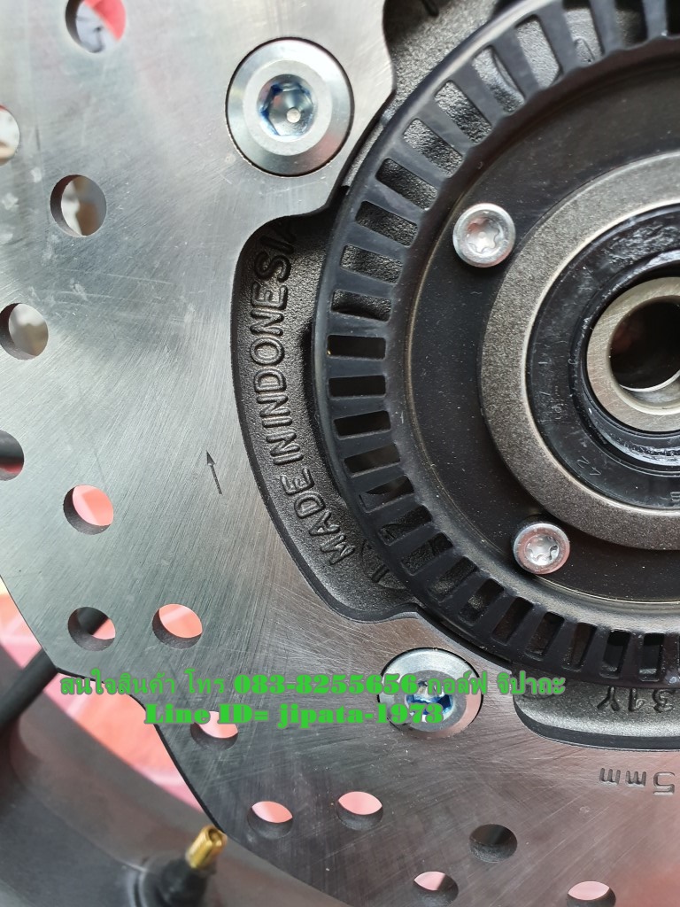 (CBR 150 i) ชุดวงล้อแม็กหลัง พร้อมยาง Hond CBR 150 i ปี 2019 แท้ (สินค้าตำหนิ)