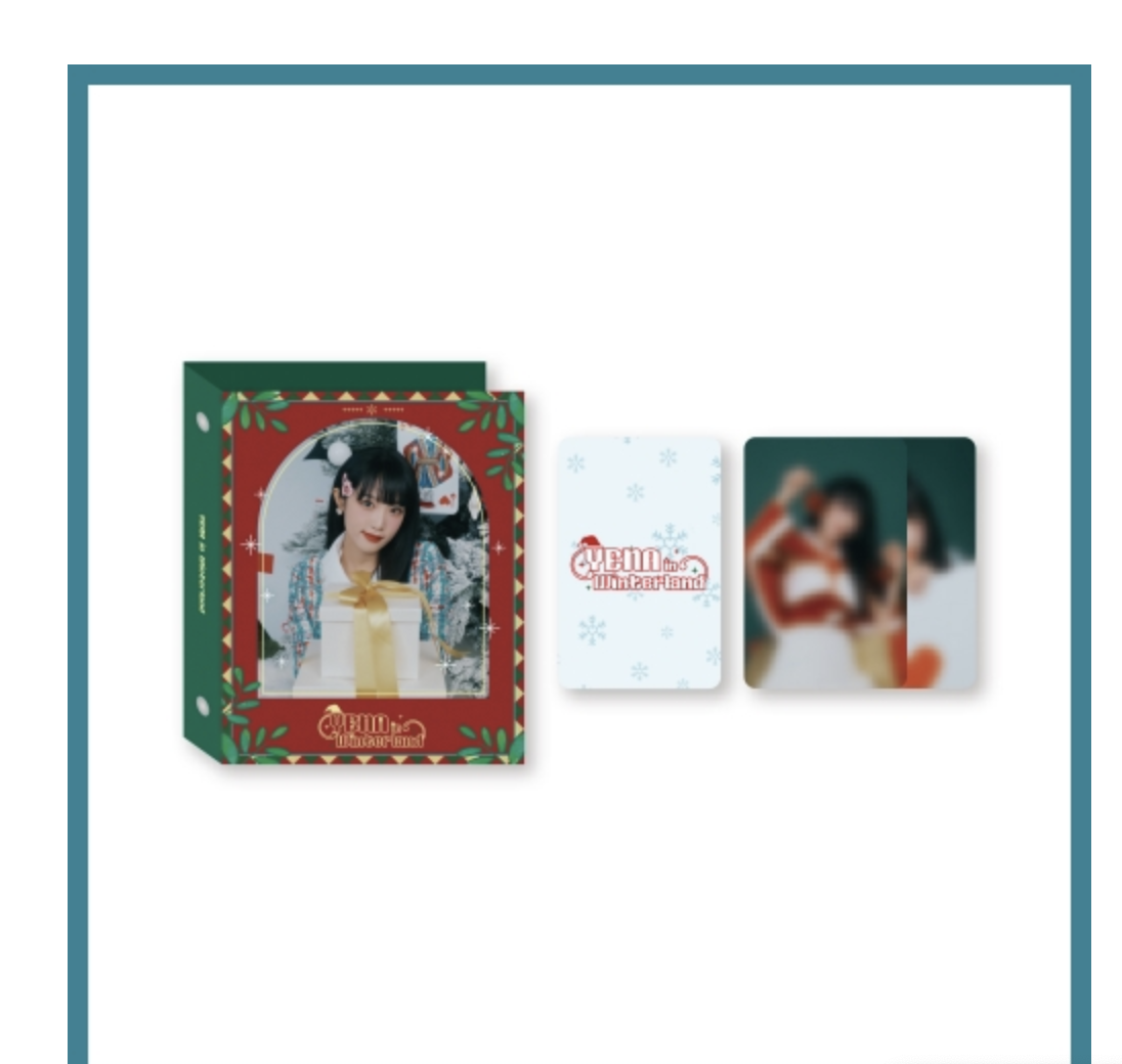 YENA - OFFICIAL MD [YENA in WINTERLAND] ของสะสม -HARD BINDER แฟ้ม