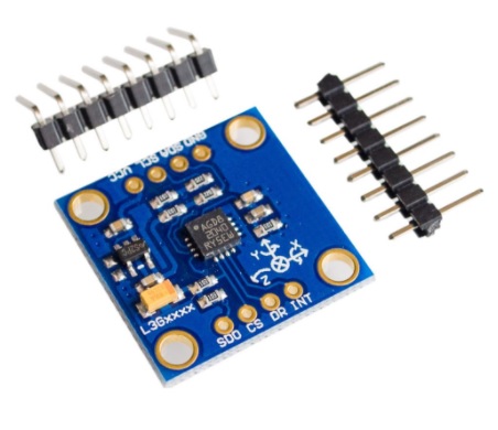 3-axis Gyroscope Module (L3G4200D) GY-50 + Free Pin Headers
