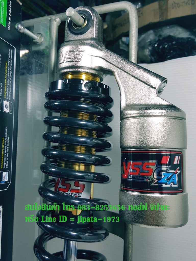 (Click 125 i,Zoomer x) โช้คอัพหลังเดี่ยว YSS รุ่น G-ZA สำหรับ Honda Click 125 i และ Honda Zoomer X และ Yamaha TTX