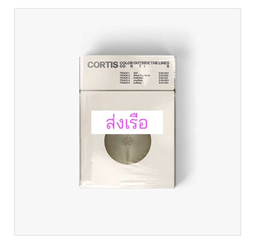 CORTIS - 1st EP Album [COLOR OUTSIDE THE LINES] ปก Singing Bowl ver.- ส่งเรือ