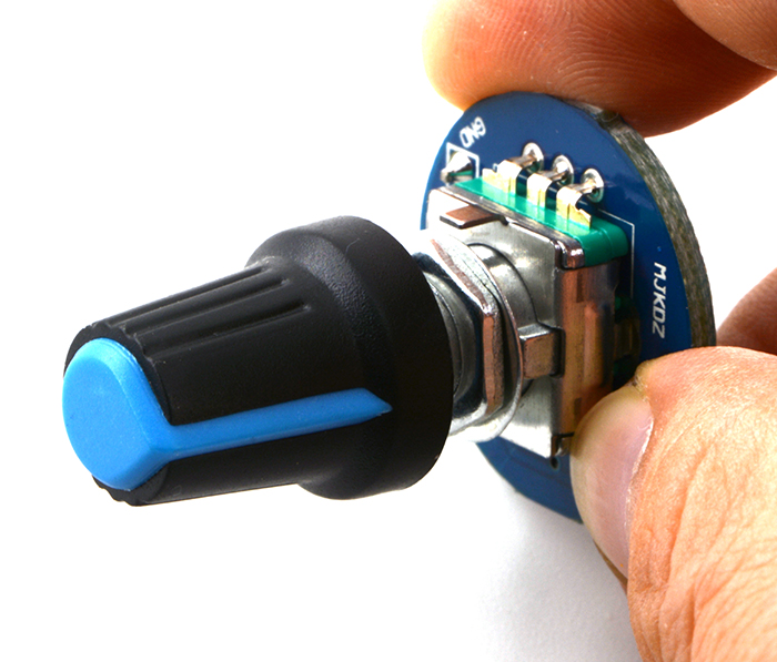 Digital Rotary Potentiometer Module with Plastic Knob Cap