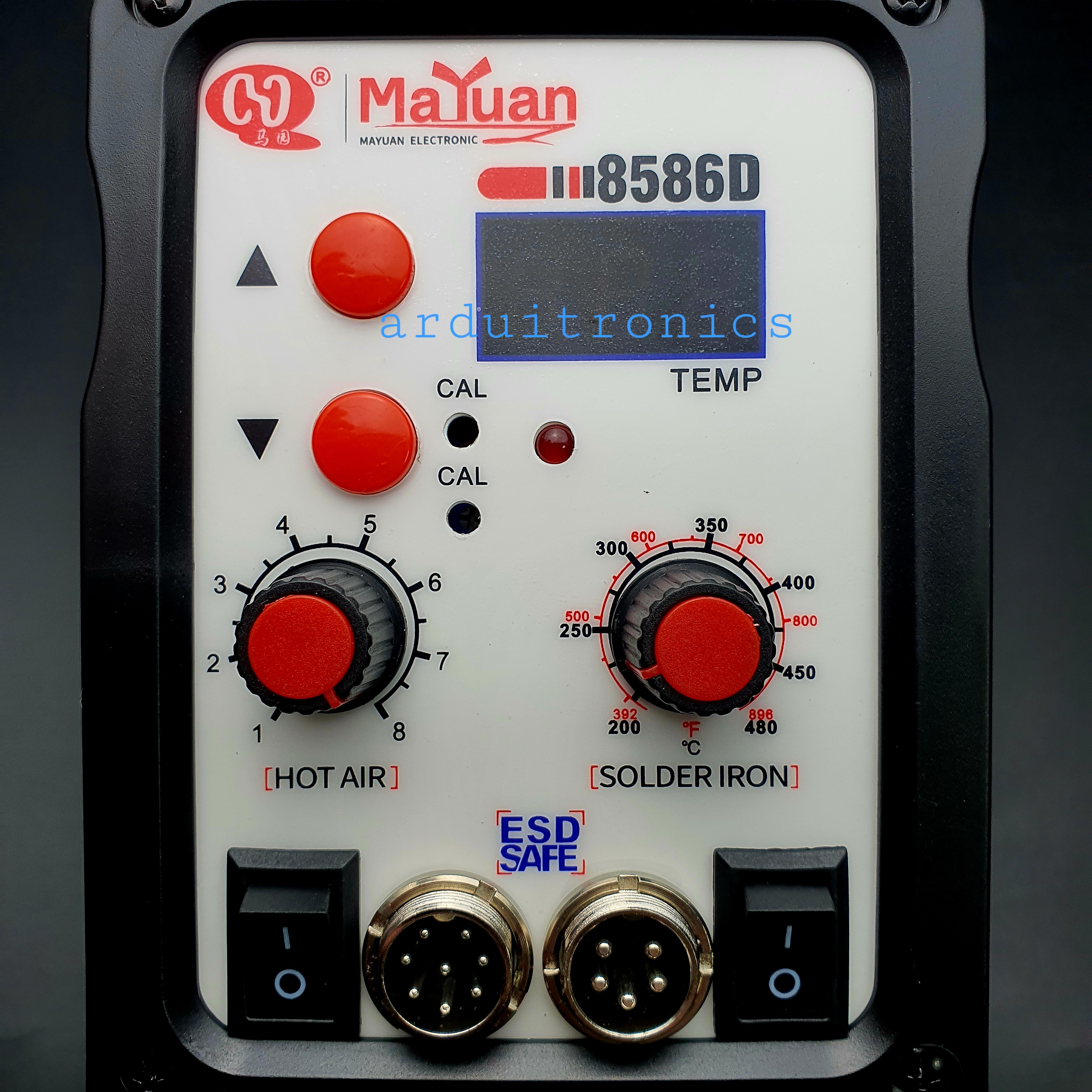 8586 Thermal Control Solder Station & SMD Rework (Hot Air Gun, Welding Machine included)