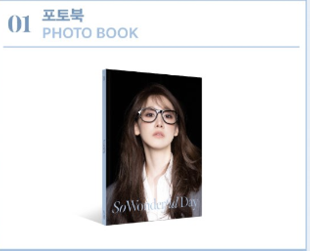 Girls' Generation -LIM YOONA BIRTHDAY POP-UP So Wonderful Day Official MD - Photo book