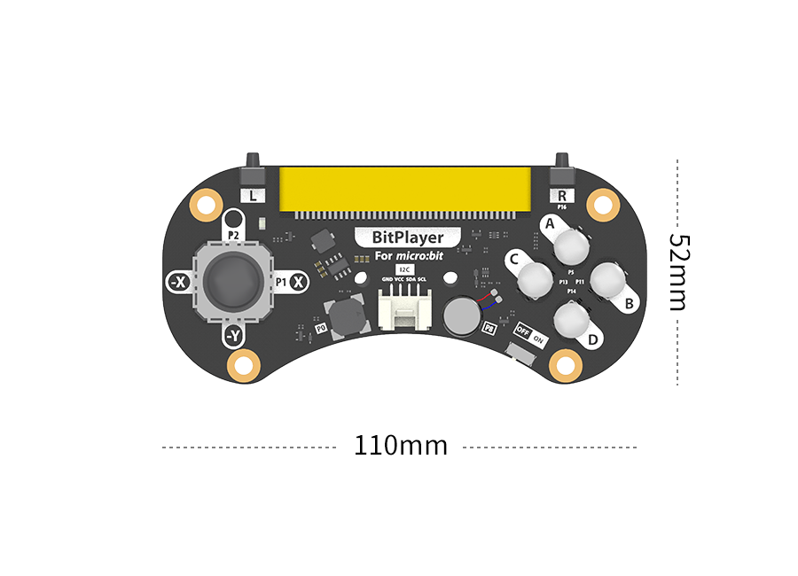 BitPlayer - Micro:bit Game Controller (แท้จาก SeeedStudio)