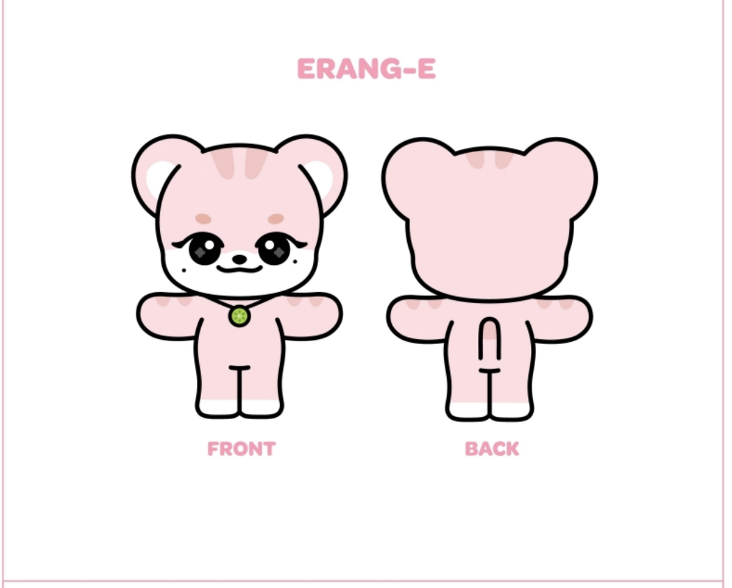 IVE - IVE CHARACTER PLUSH DOLL <MINIVE>. แบบ Erang - e - ส่ง เรือ