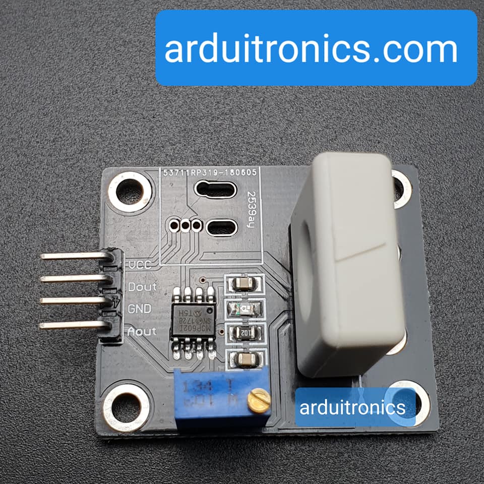 WCS1600 Hall Current Sensor/Over-Current Detection Sensor (100A)