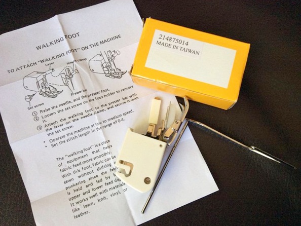 Even Feed Walking Foot Feet ตีนผีเย็บผ้าบุฟองน้ำ งานควิ้ล งานผ้าห่ม