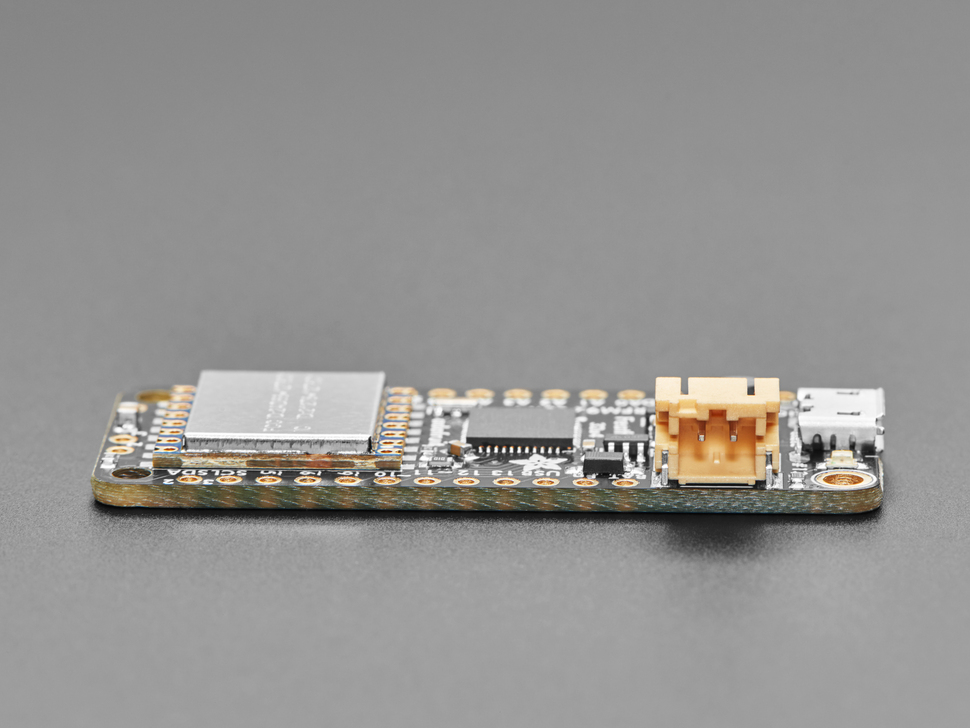 Adafruit Feather 32u4 RFM95 LoRa Radio- 868 or 915 MHz - RadioFruit (made in USA)
