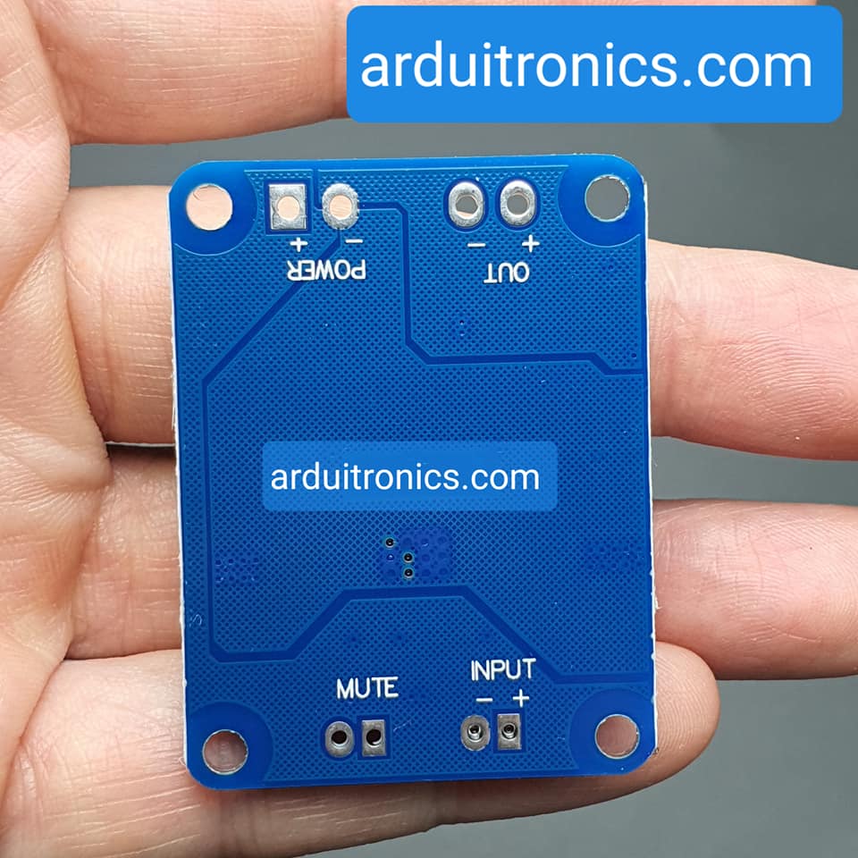 TPA3118 PBTL Mono Digital Power Amplifier Board บอร์ดวงจรขยายเสียงคลาส D ขนาด 60W ใช้ไฟเลี้ยง 8-24V