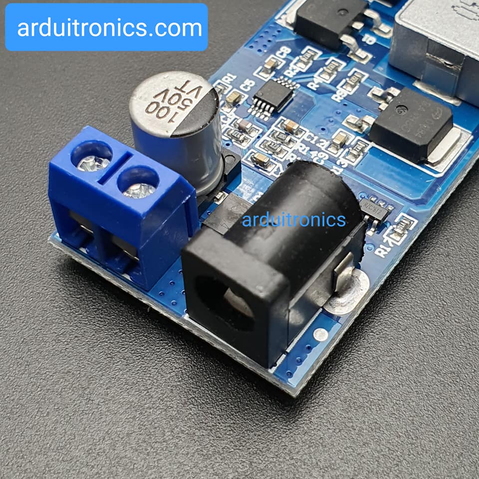 DC-DC 5A Step Down 9-36V to 5V โมดูลแปลงไฟจาก 9-36V เป็น 5V 5A ขั้วต่อไฟออกแบบสายและ USB
