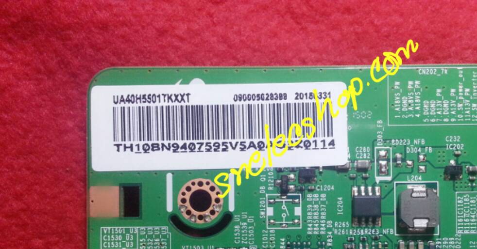 BN94-07595V ; PCB MAIN SAMSUNG รุ่น UA40H5501TK เวอร์ชั่น TD01