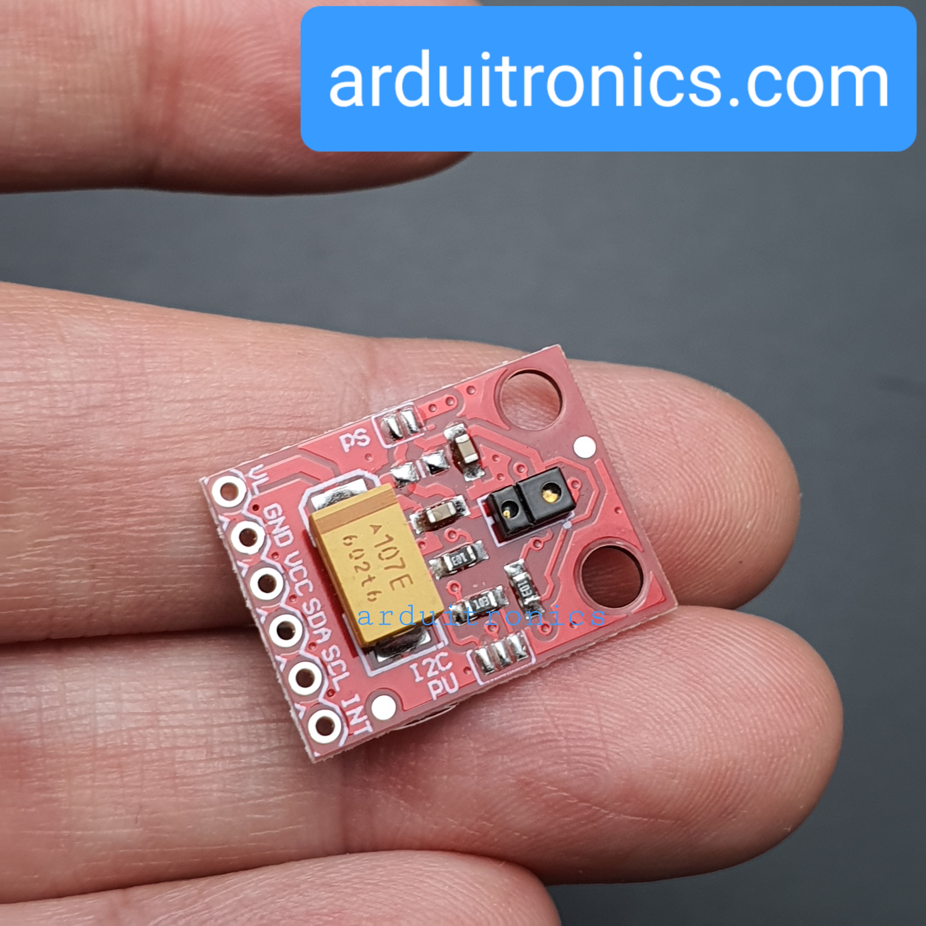 GY-9960 RGB Infrared Gesture Sensing Module เซนเซอร์ตรวจจับสี RGB และท่าทาง (APDS-9960) Red PCB