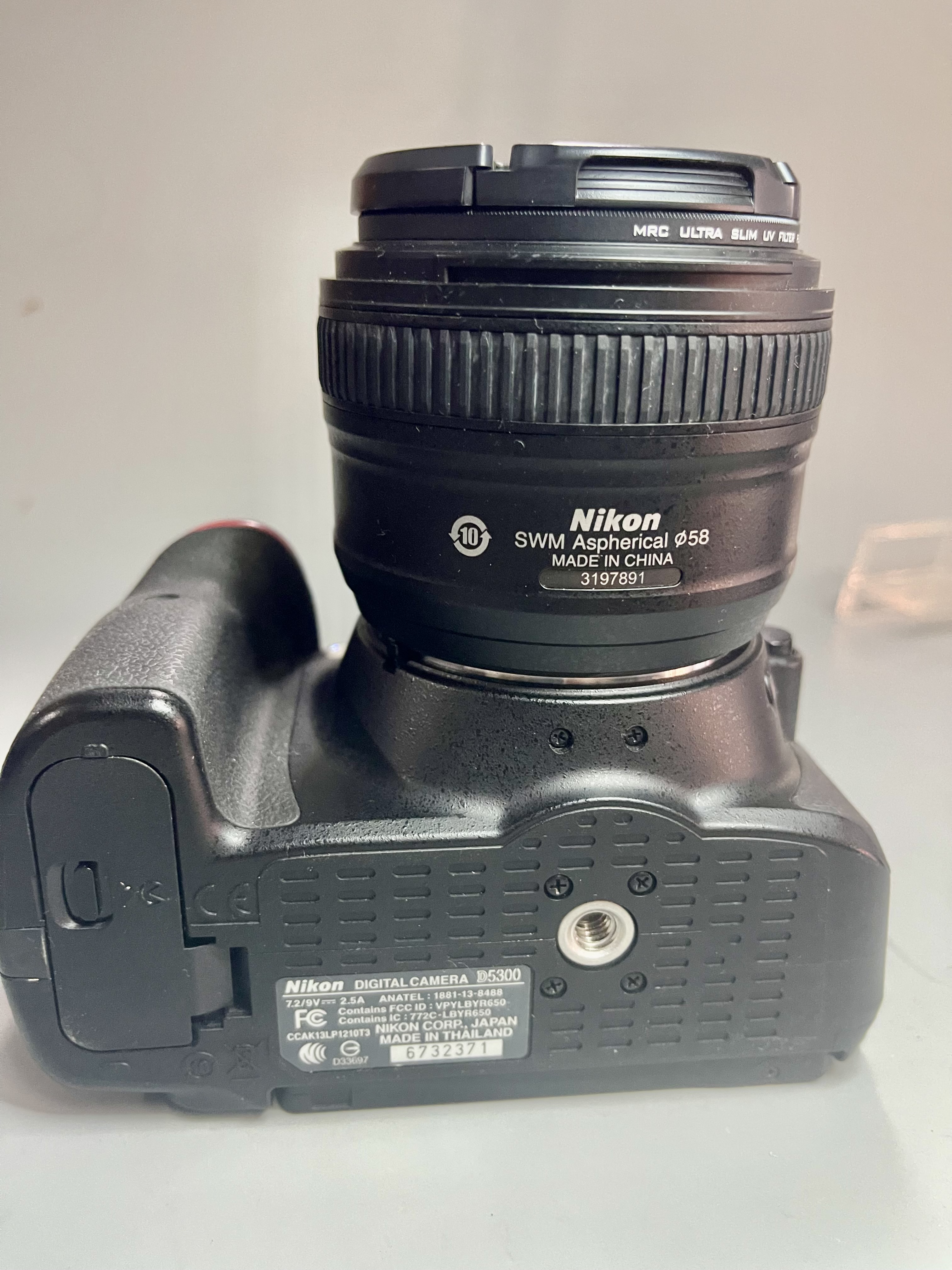 Nikon D5300 เลนส์ Nikon AF S 50mm f1.8 ชัตเตอร์ 6339 สภาพเหมือนใหม่