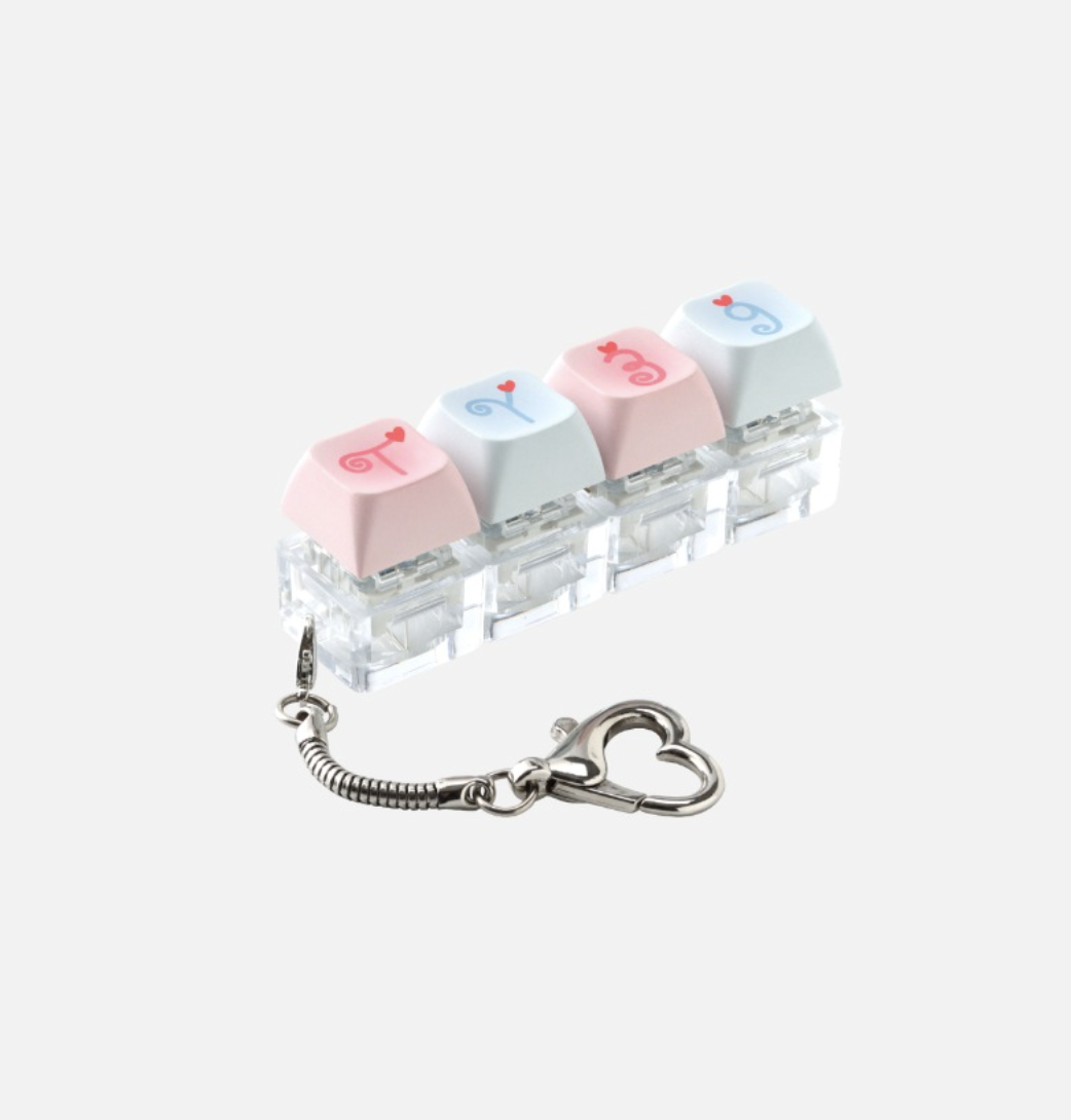 TAEYEON -TAEYEON CONCERT – The TENSE MD - Key cap keyring - handwriting ver