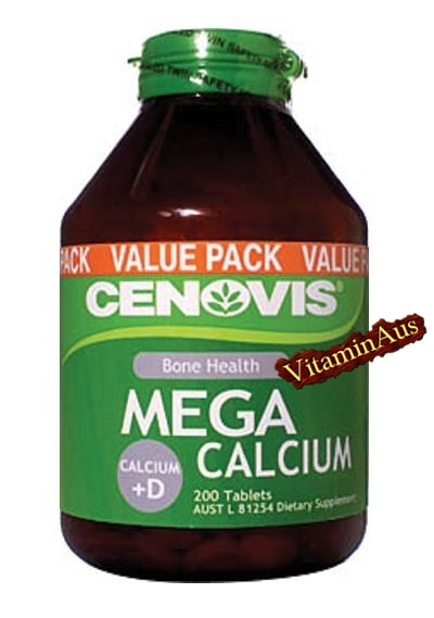 Mega Calcium 200 Tablets Value Pack