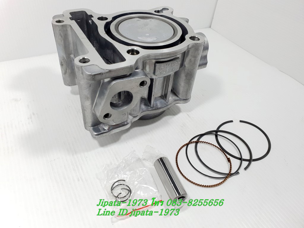 (Mio 125 i) ชุดเสื้อสูบพร้อมชุดลูกสูบแหวนครบชุด Yamaha Mio 125 i (52.4 มม.) งานเกรดเอ