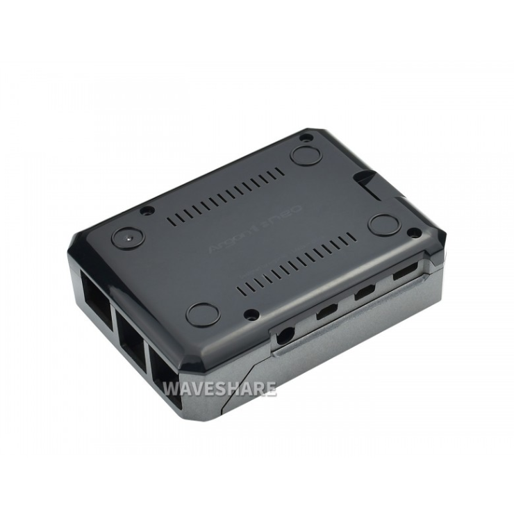 Argon NEO: A Slim Aluminum Case for Raspberry Pi 4, Passive Cooling (ของแท้จาก Waveshare)